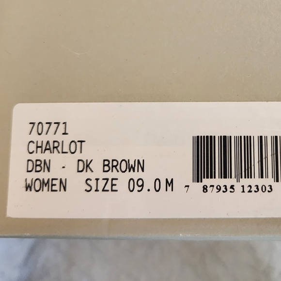 Frye Women's Brown Leather Clogs, size 9 - Picture 6 of 7